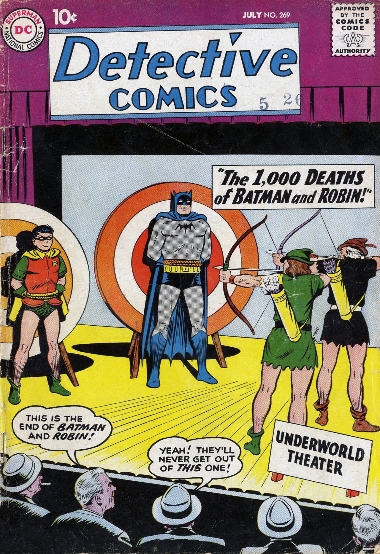 Detective Comics (1937) Issue #269 - Page 1