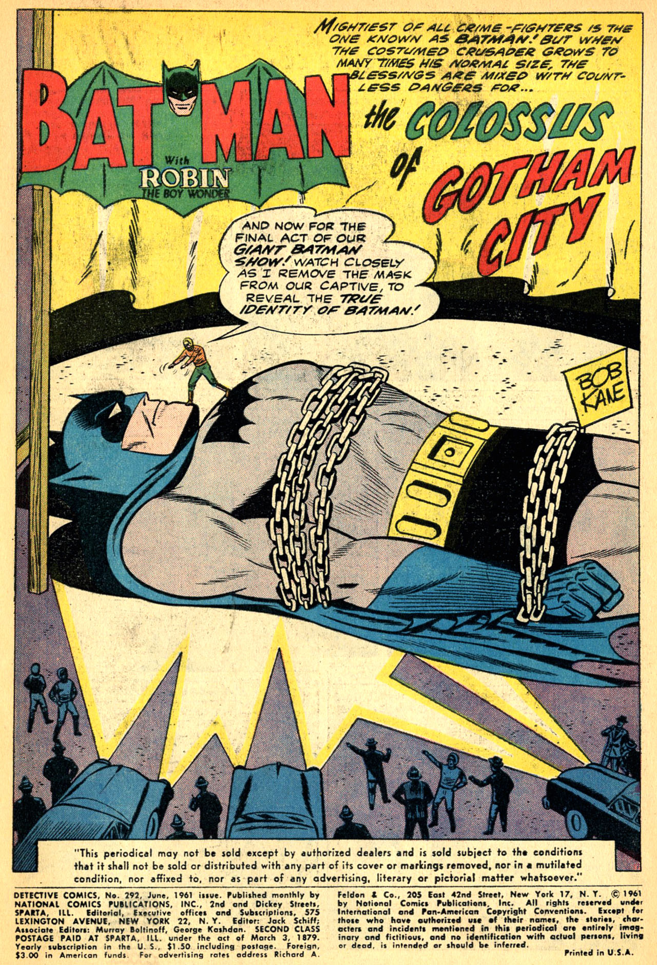 Detective Comics (1937) Issue #292 - Page 3