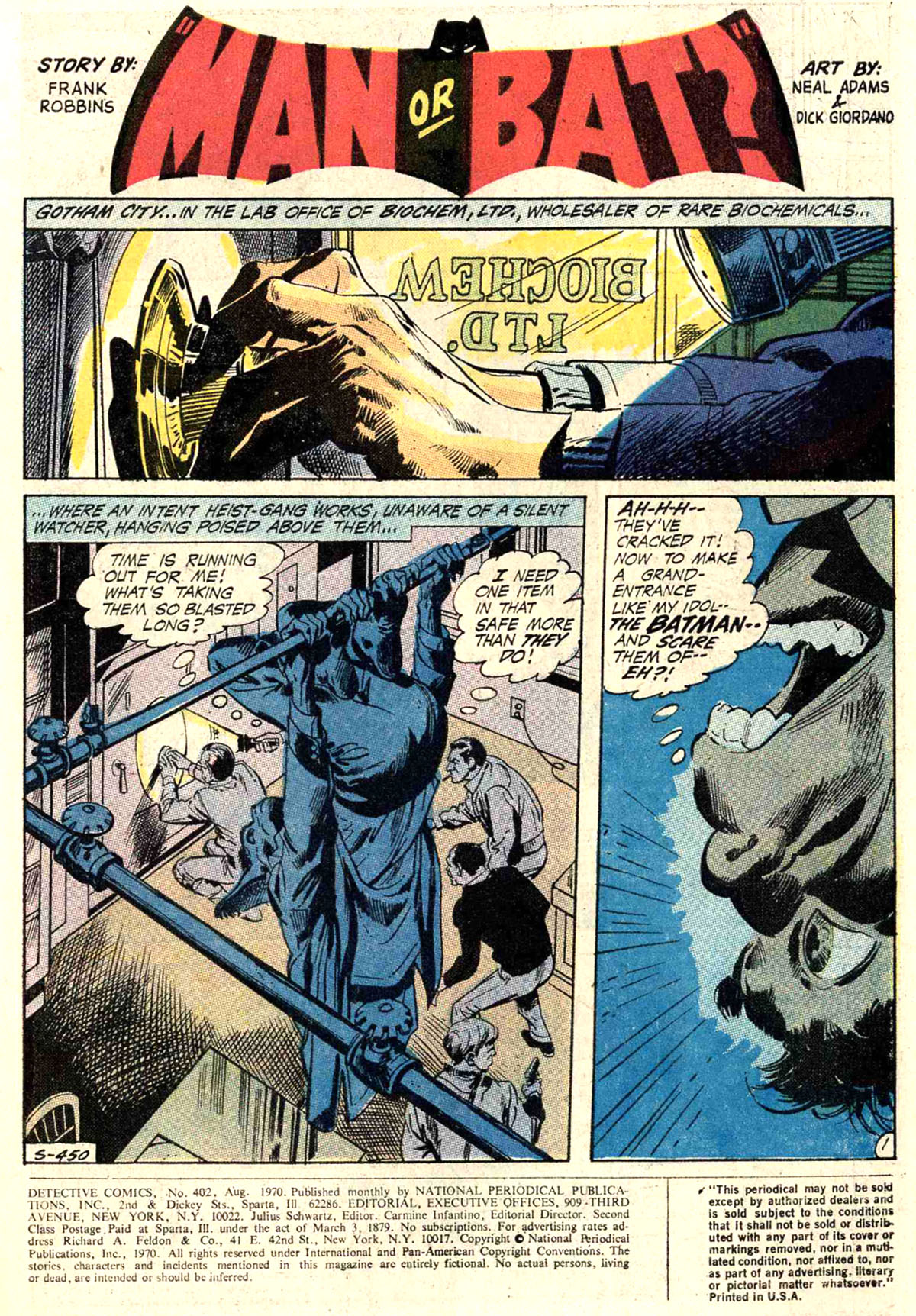 Detective Comics (1937) Issue #402 - Page 3
