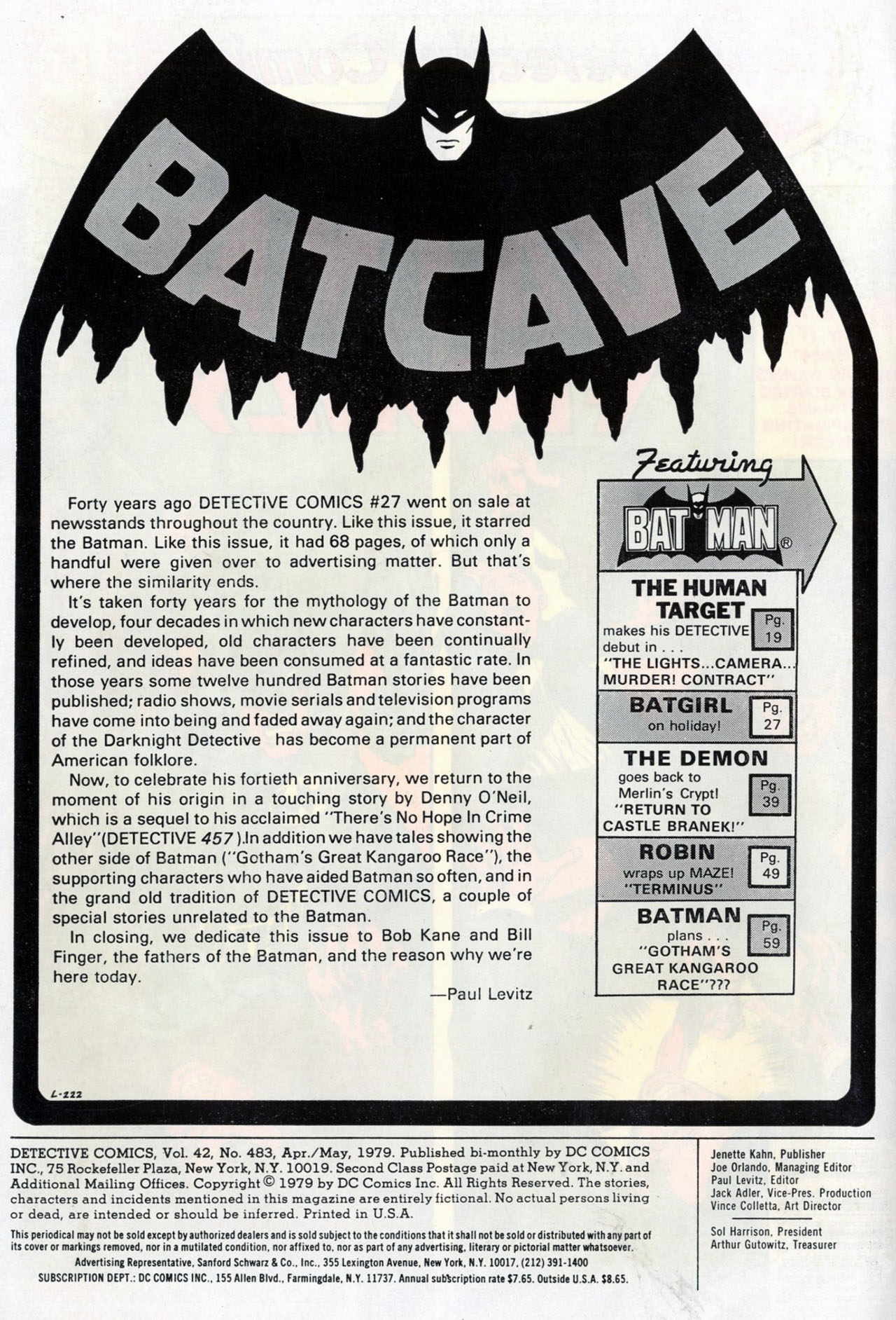 Detective Comics (1937) Issue #483 - Page 2