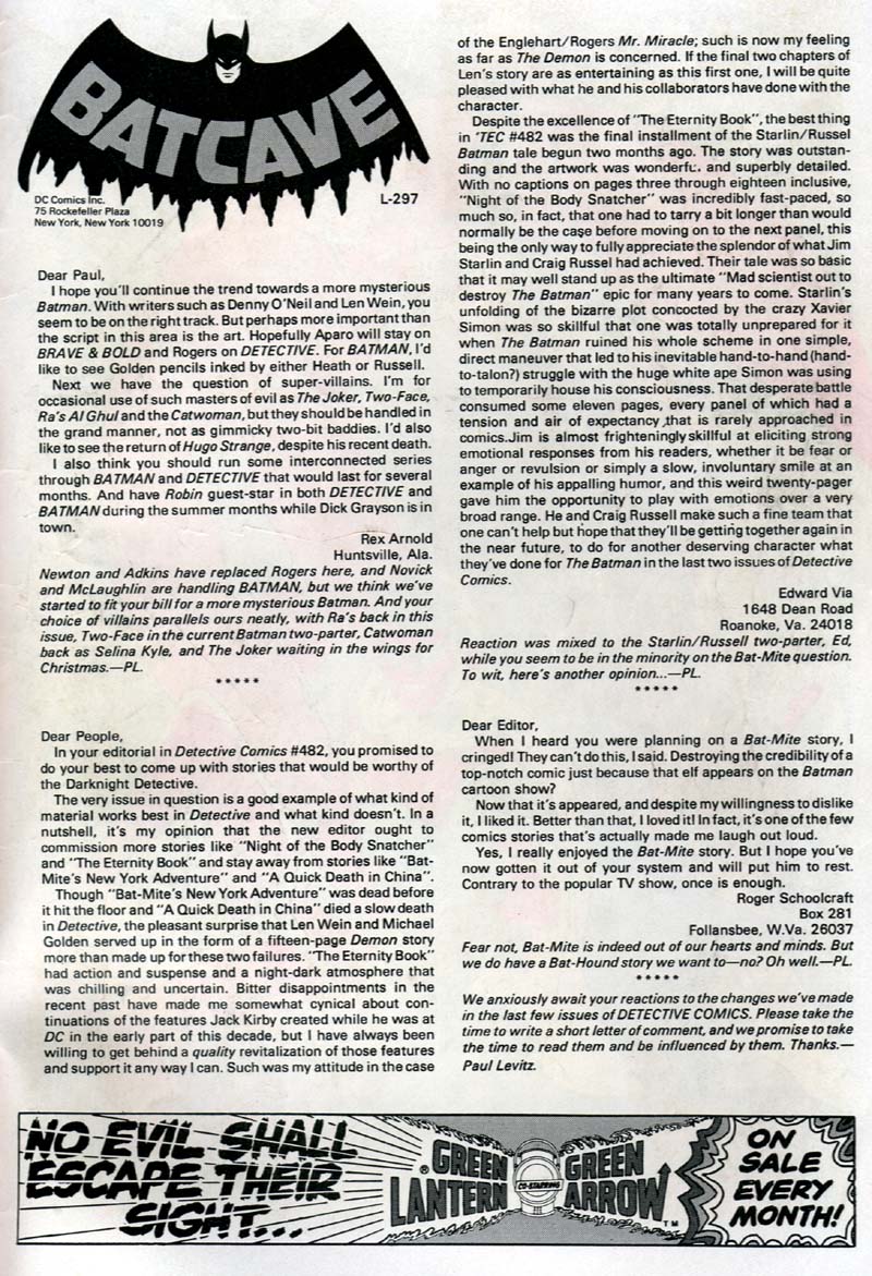 Detective Comics (1937) Issue #485 - Page 67