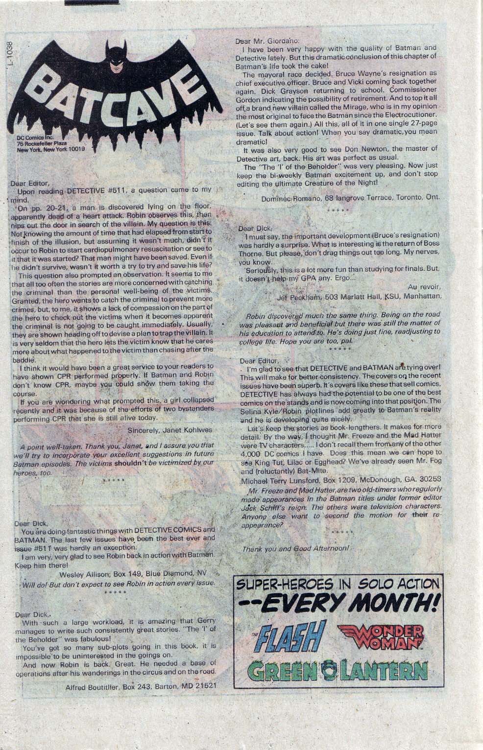 Detective Comics (1937) Issue #516 - Page 25