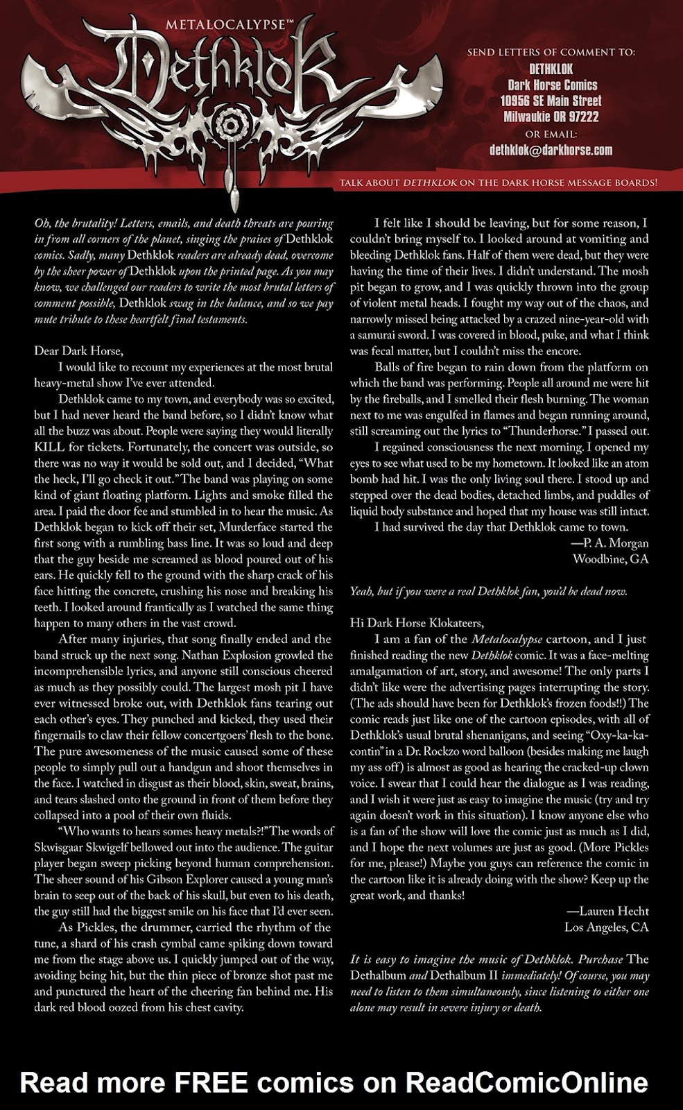 Dethklok Issue #2 - Page 26