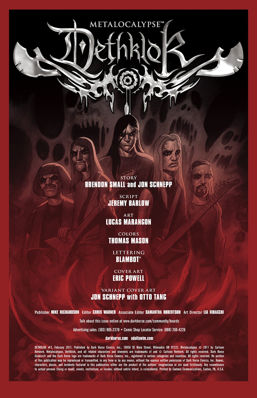 Dethklok Issue #3 - Page 3