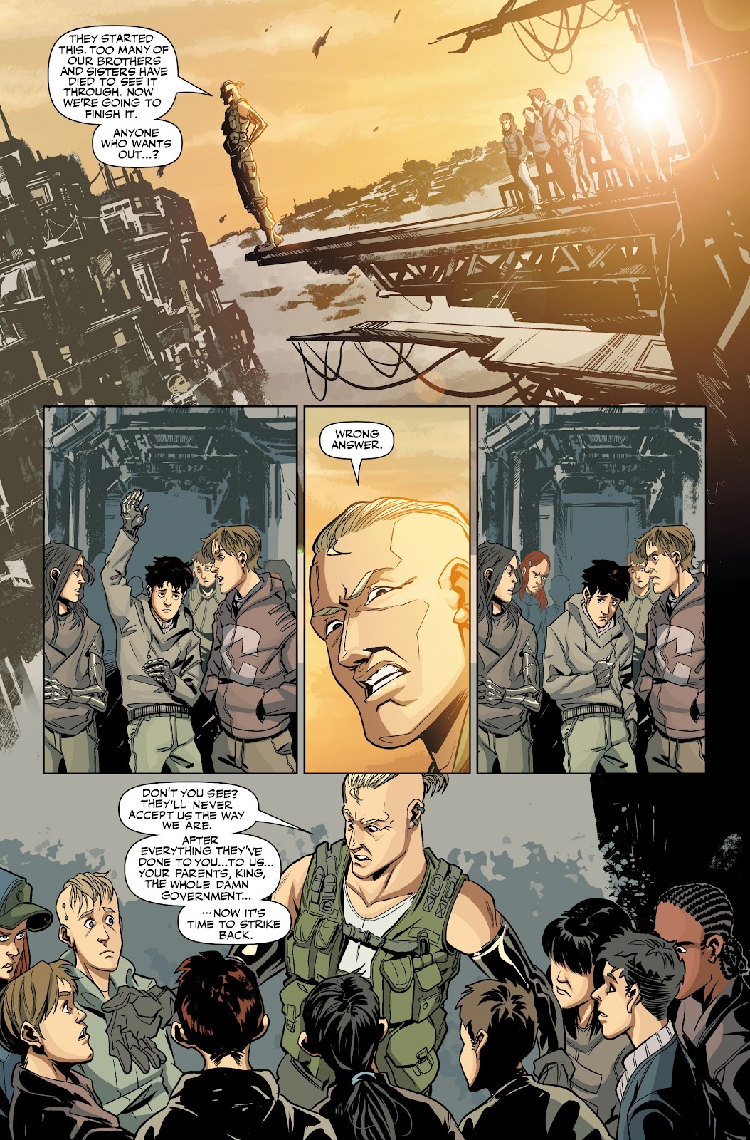Deus Ex: Children's Crusade Issue #4 - Page 9