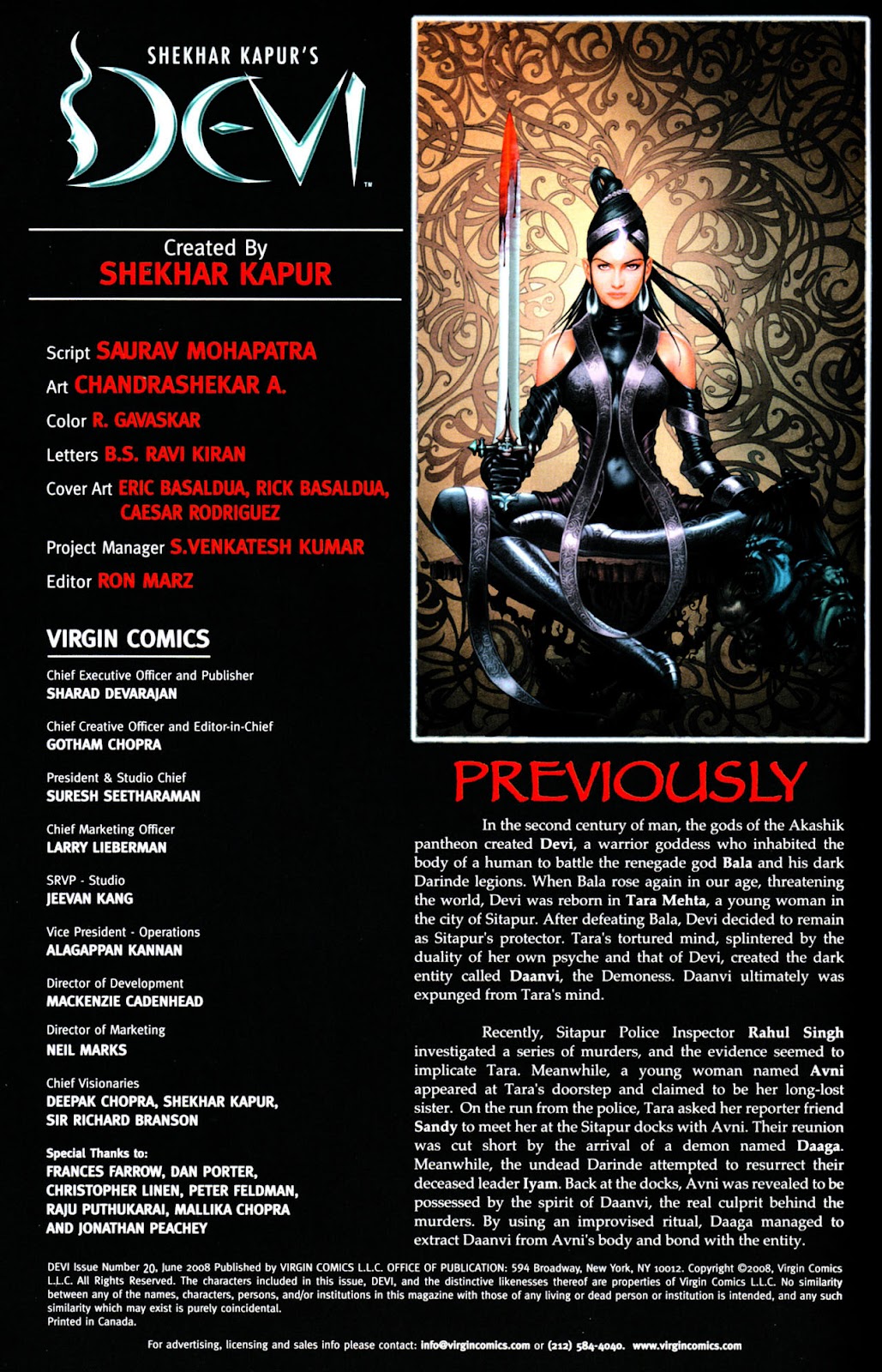 Devi Issue #20 - Page 2