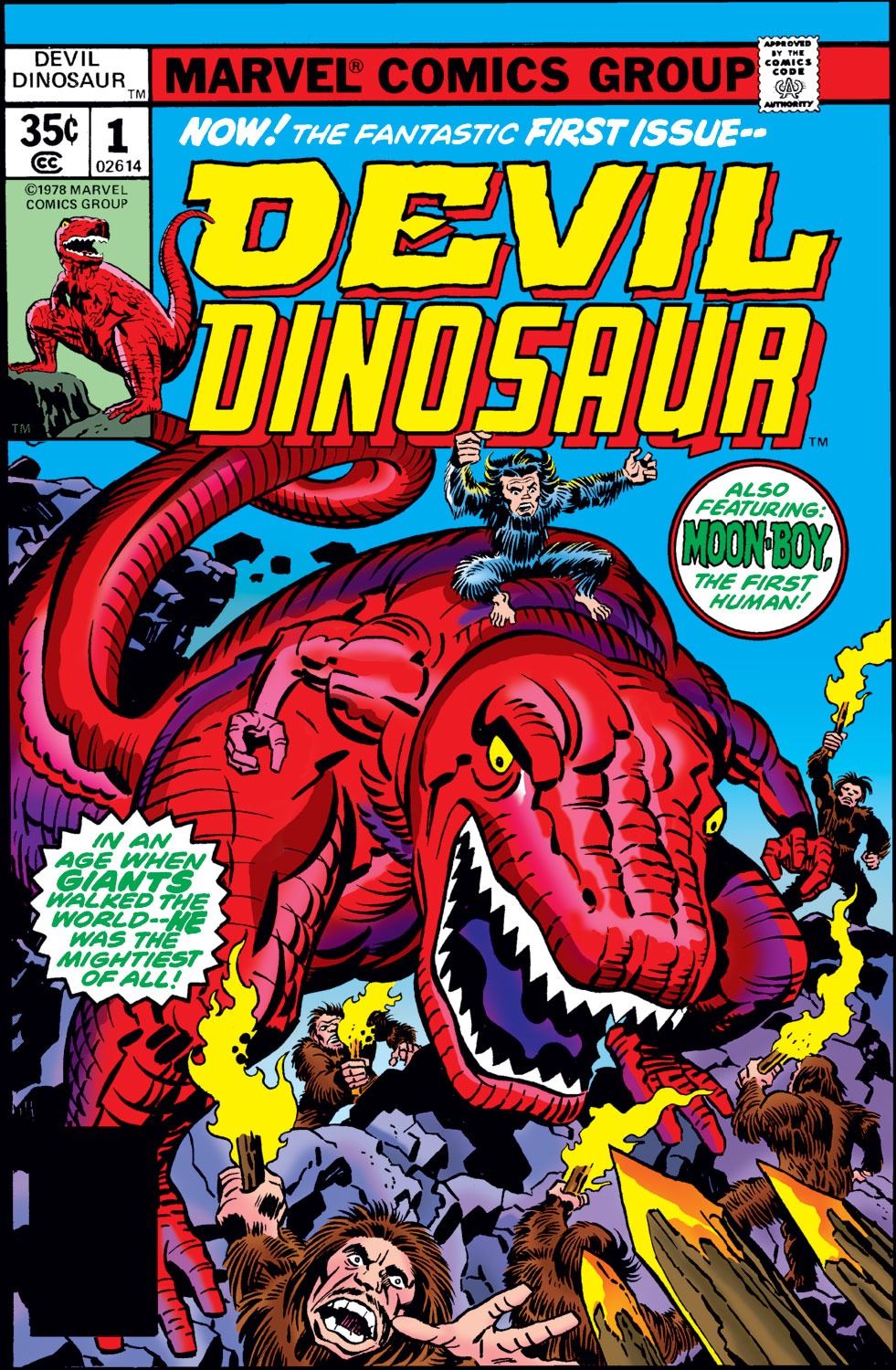 Devil Dinosaur Issue #1 - Page 1