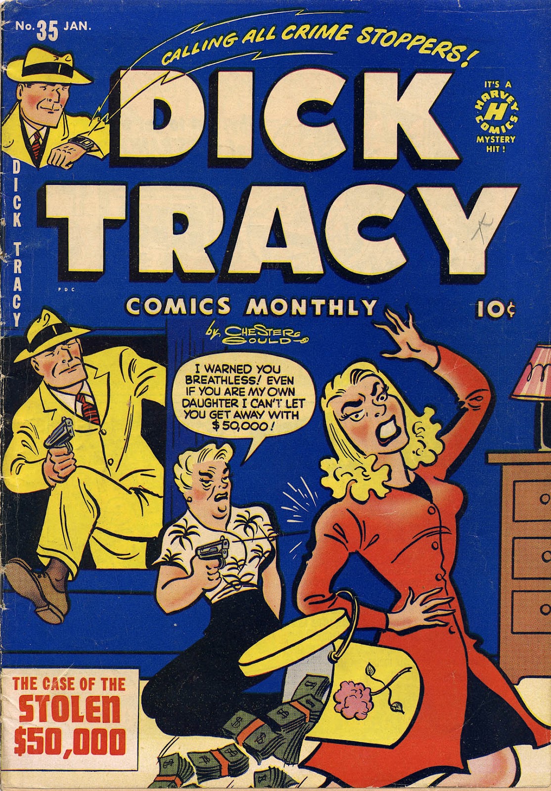 Dick Tracy (1950) Issue #35 - Page 1