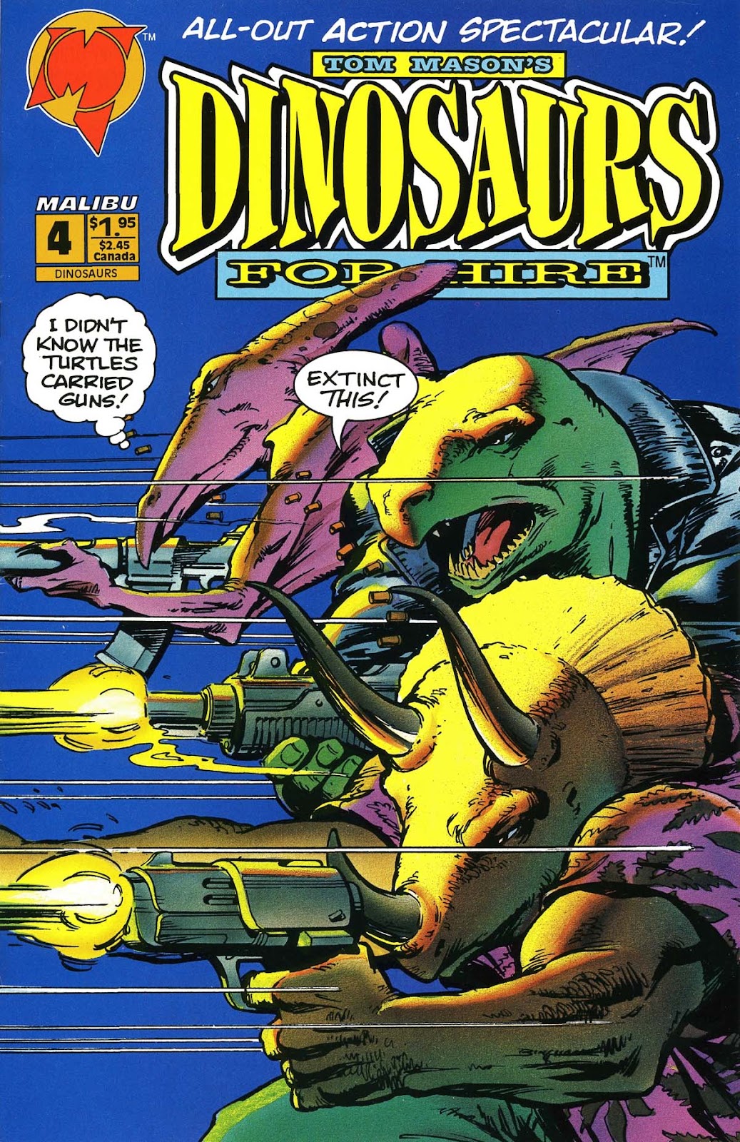 Dinosaurs For Hire Issue #4 - Page 1