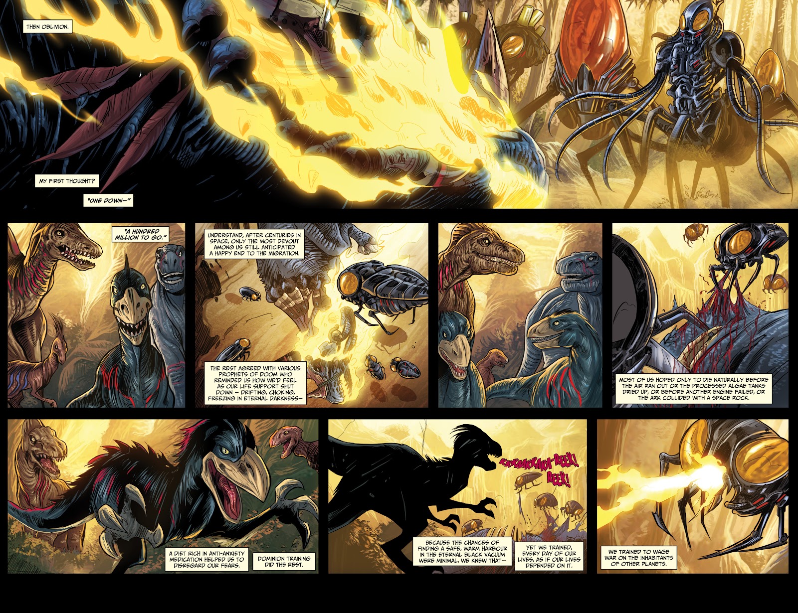 Dinosaurs vs Aliens Issue #1 - Page 40