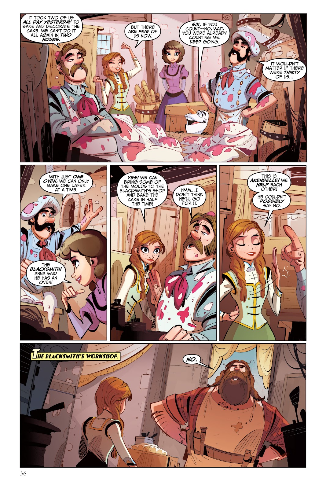 Disney Frozen: Breaking Boundaries TPB - Page 36