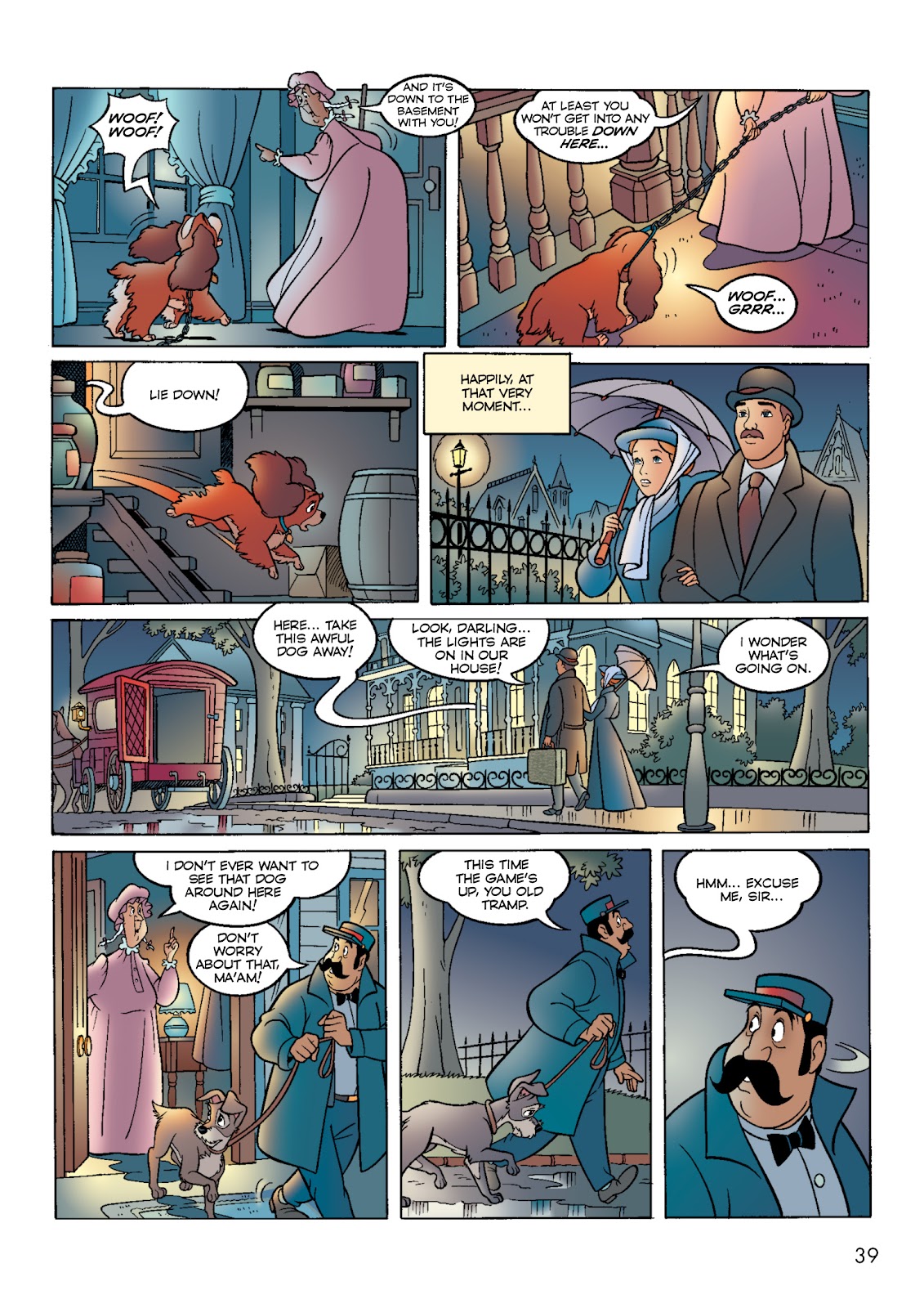 Disney Lady and the Tramp: The Story of the Movie in Comics Full - Page 40