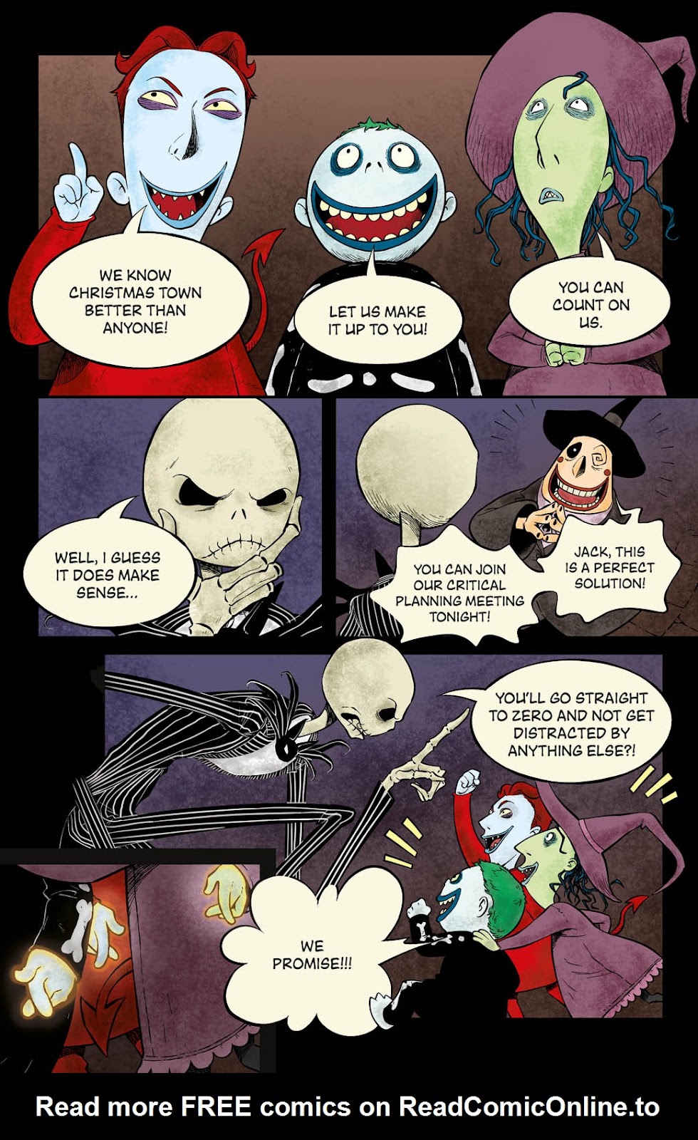 Disney Manga: Tim Burton's The Nightmare Before Christmas - Zero's Journey Book 1 - Page 45