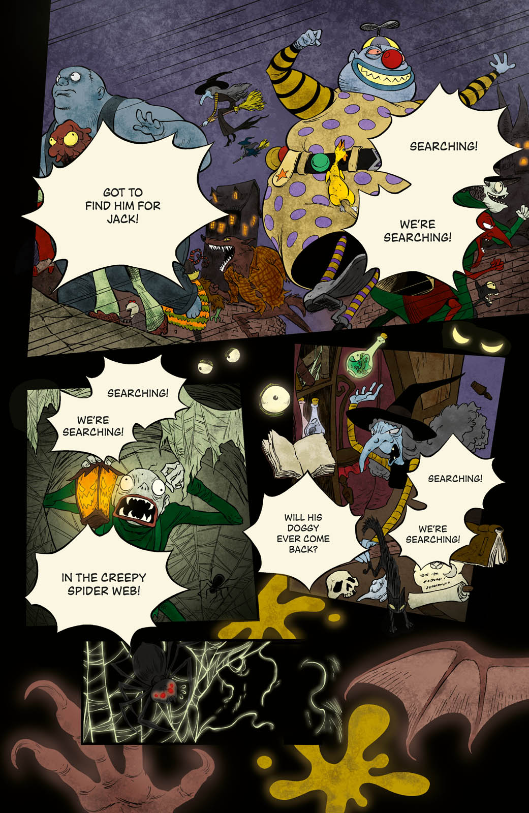 Disney Manga: Tim Burton's The Nightmare Before Christmas - Zero's Journey Book 1 - Page 55
