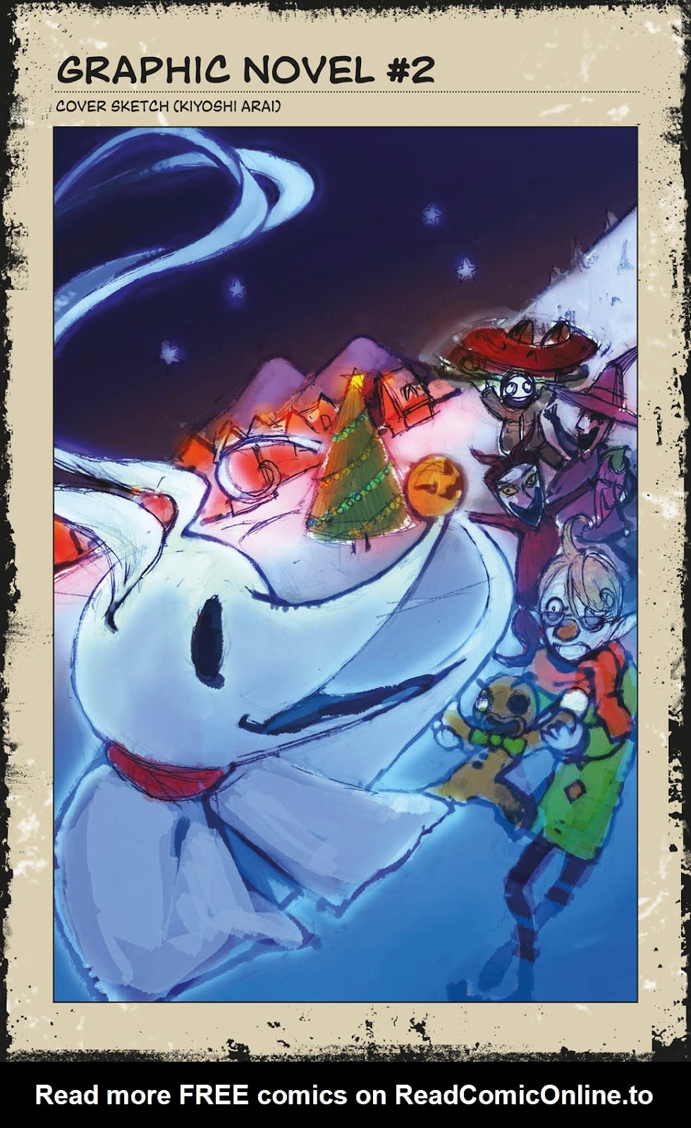 Disney Manga: Tim Burton's The Nightmare Before Christmas - Zero's Journey Book 2 - Page 14