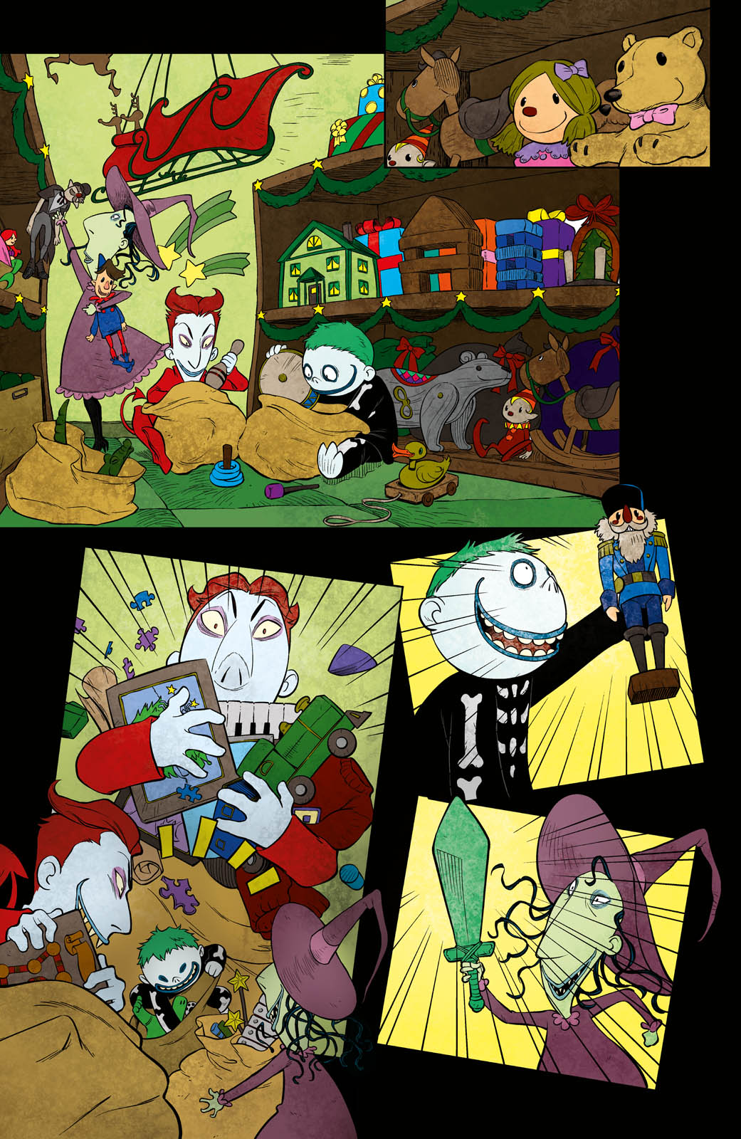 Disney Manga: Tim Burton's The Nightmare Before Christmas - Zero's Journey Book 2 - Page 54