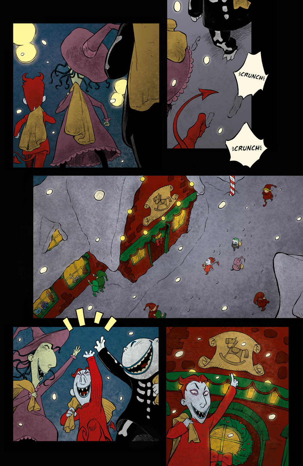 Disney Manga: Tim Burton's The Nightmare Before Christmas - Zero's Journey Book 2 - Page 55