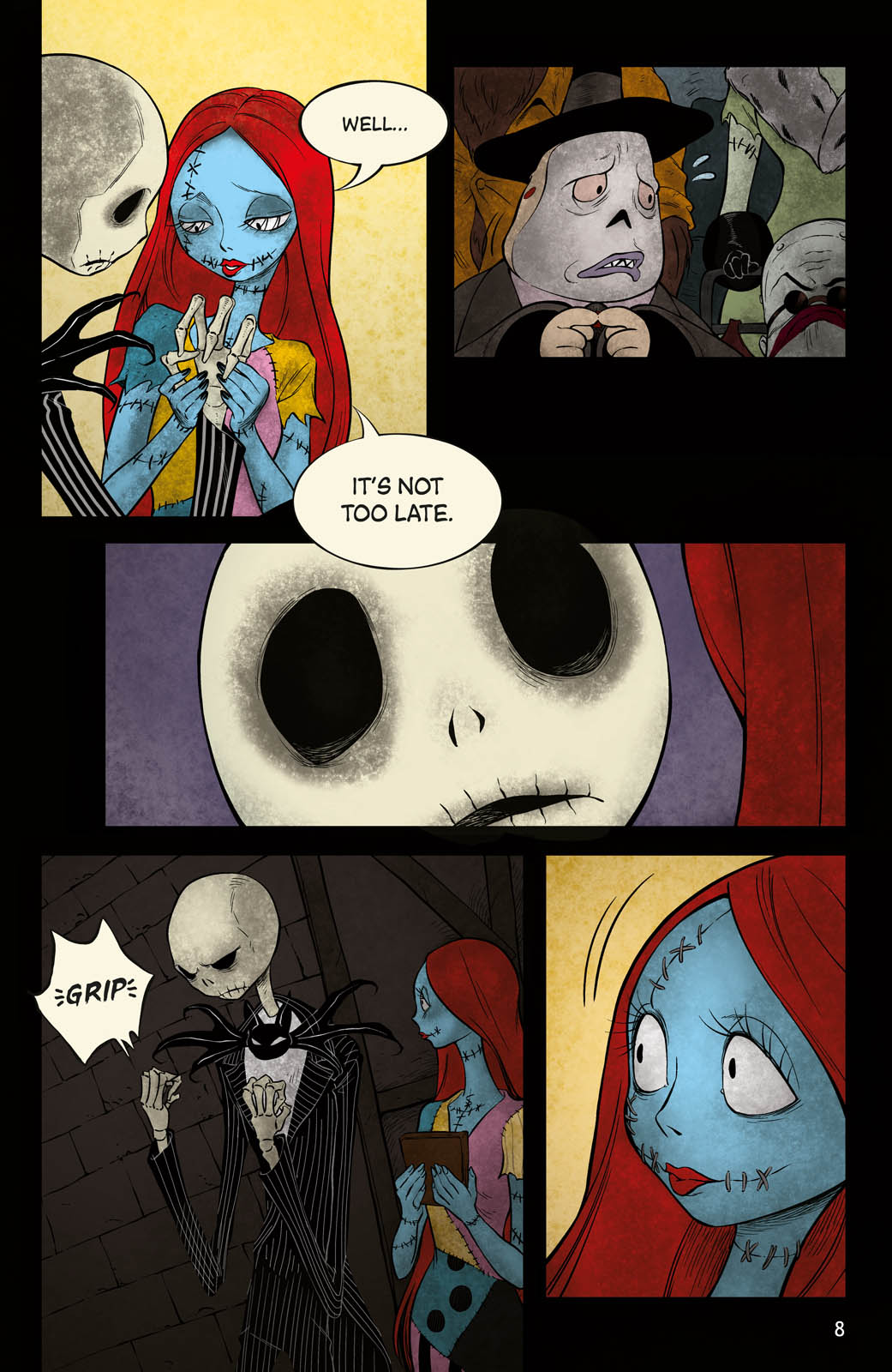 Disney Manga: Tim Burton's The Nightmare Before Christmas - Zero's Journey Book 3 - Page 121