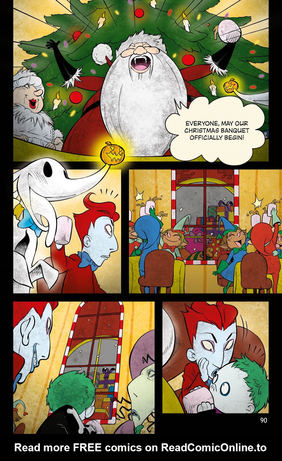 Disney Manga: Tim Burton's The Nightmare Before Christmas - Zero's Journey Book 3 - Page 39