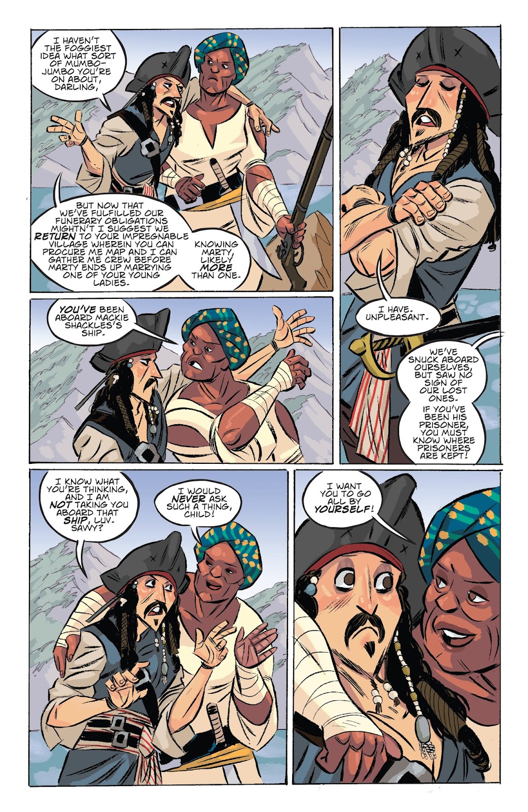 Disney Pirates of the Caribbean Issue #1 - Page 13