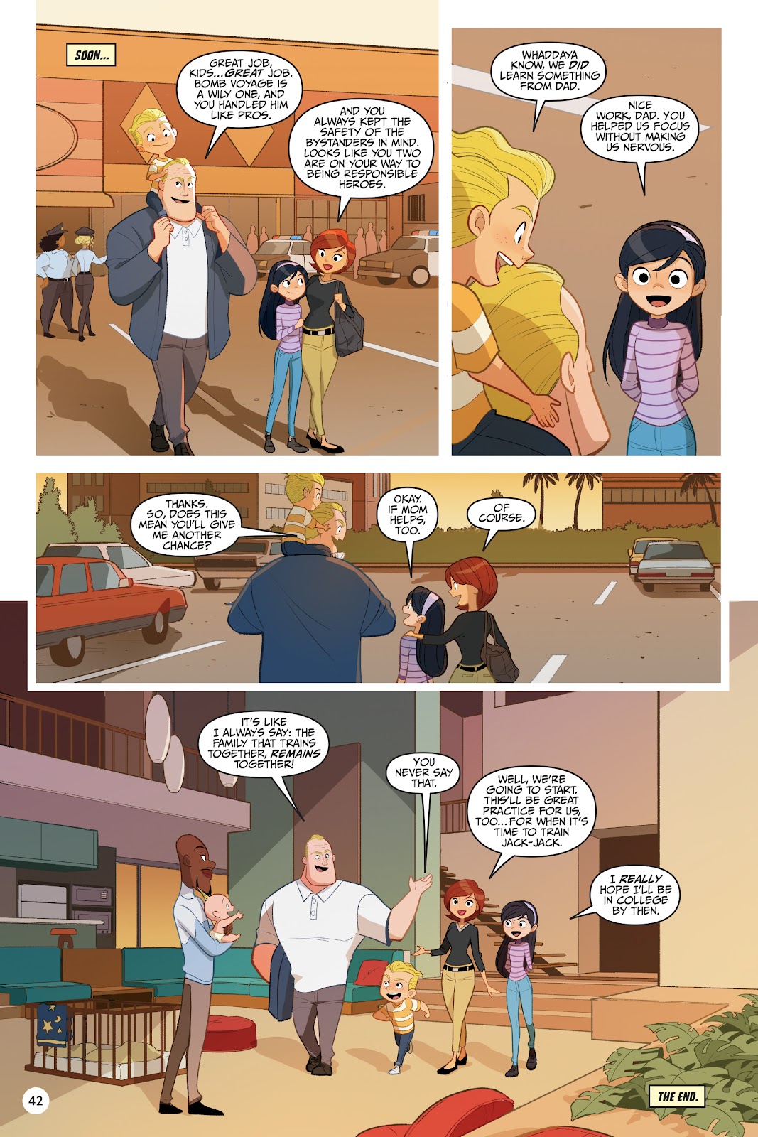Disney / Pixar The Incredibles 2: Crisis In Mid-Life! & Other Stories TPB - Page 42