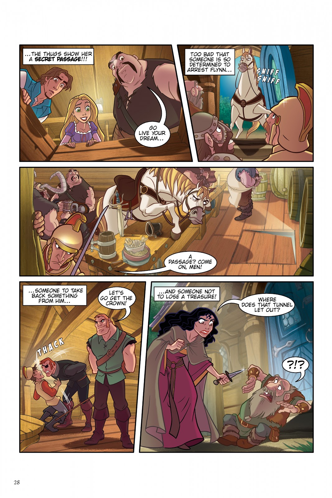 Disney Tangled: The Story of the Movie in Comics Full - Page 30