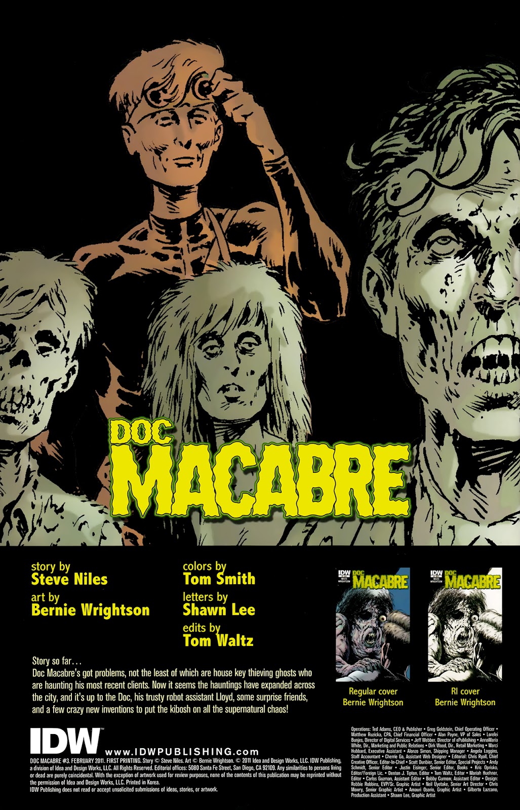 Doc Macabre Issue #3 - Page 2