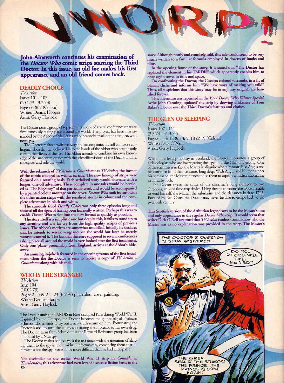 Doctor Who: Classic Comics Issue #25 - Page 50