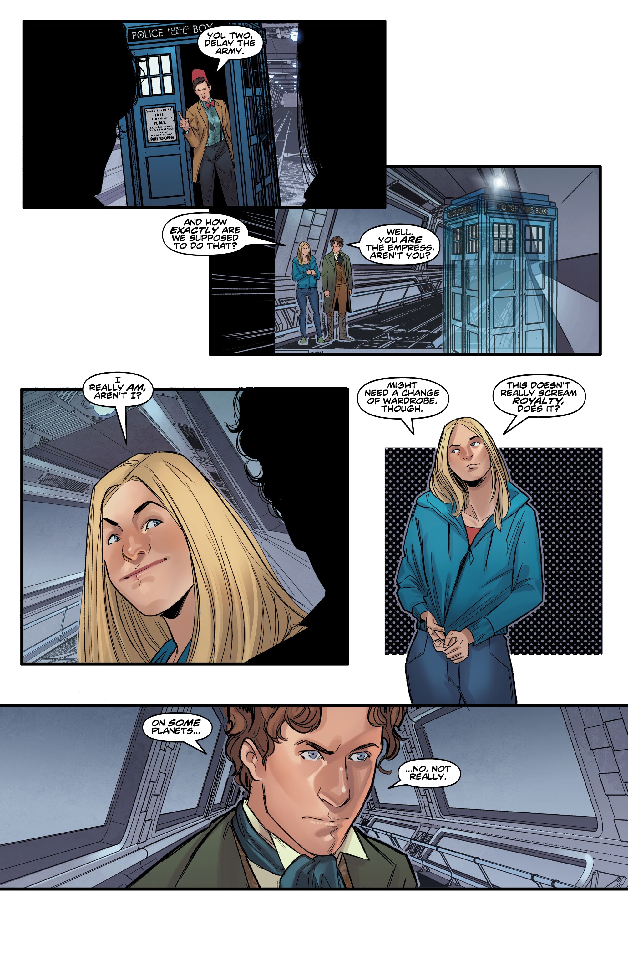 Doctor Who: Empire of the Wolf Issue #3 - Page 13