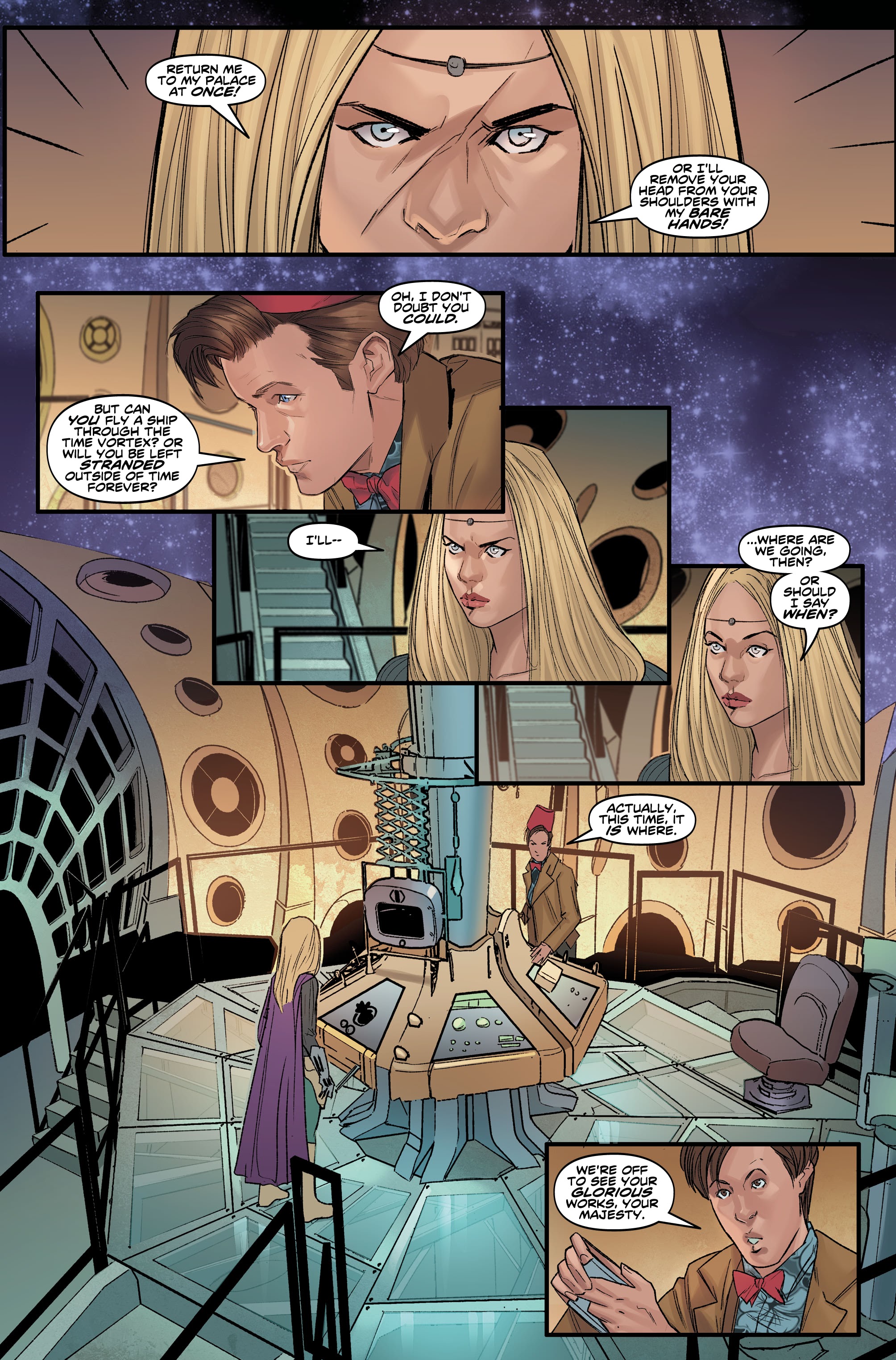 Doctor Who: Empire of the Wolf Issue #3 - Page 18