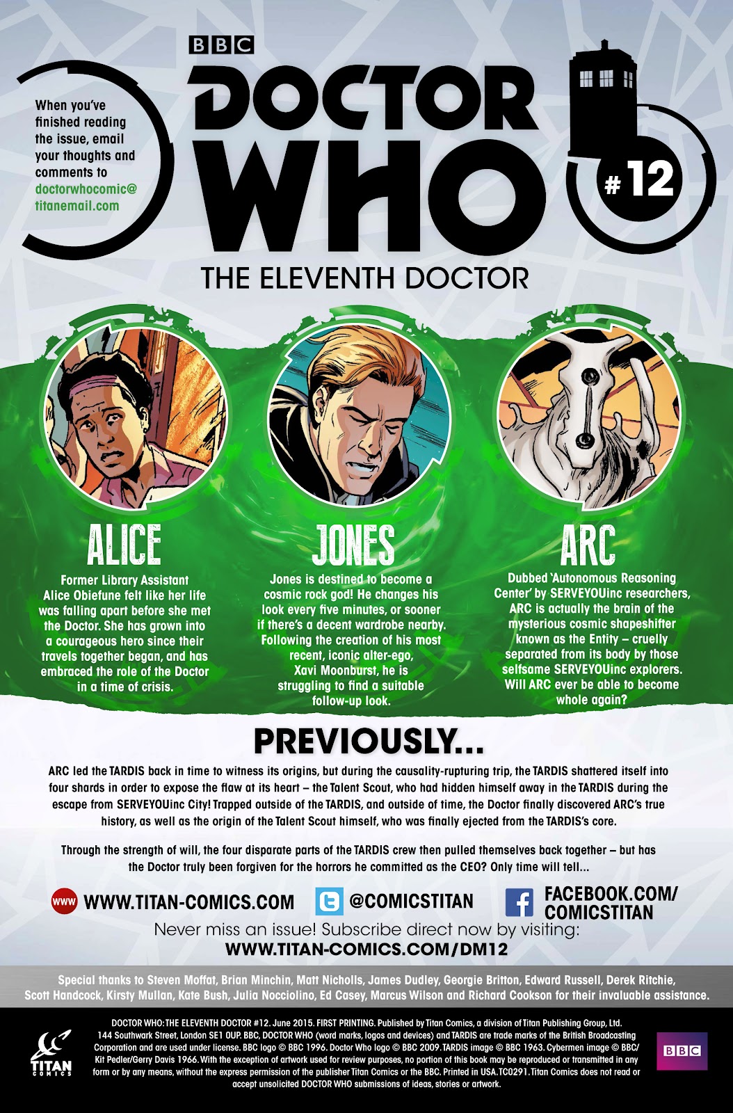 Doctor Who: The Eleventh Doctor Issue #12 - Page 3