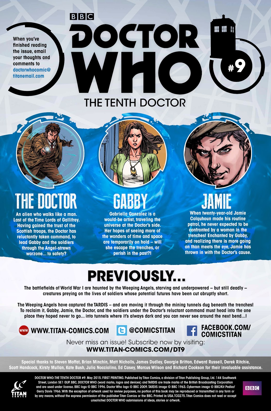 Doctor Who: The Tenth Doctor Issue #9 - Page 3