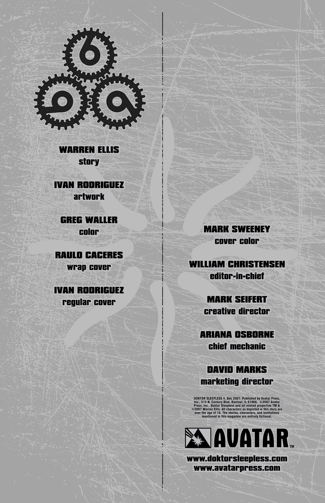 Doktor Sleepless Issue #4 - Page 2