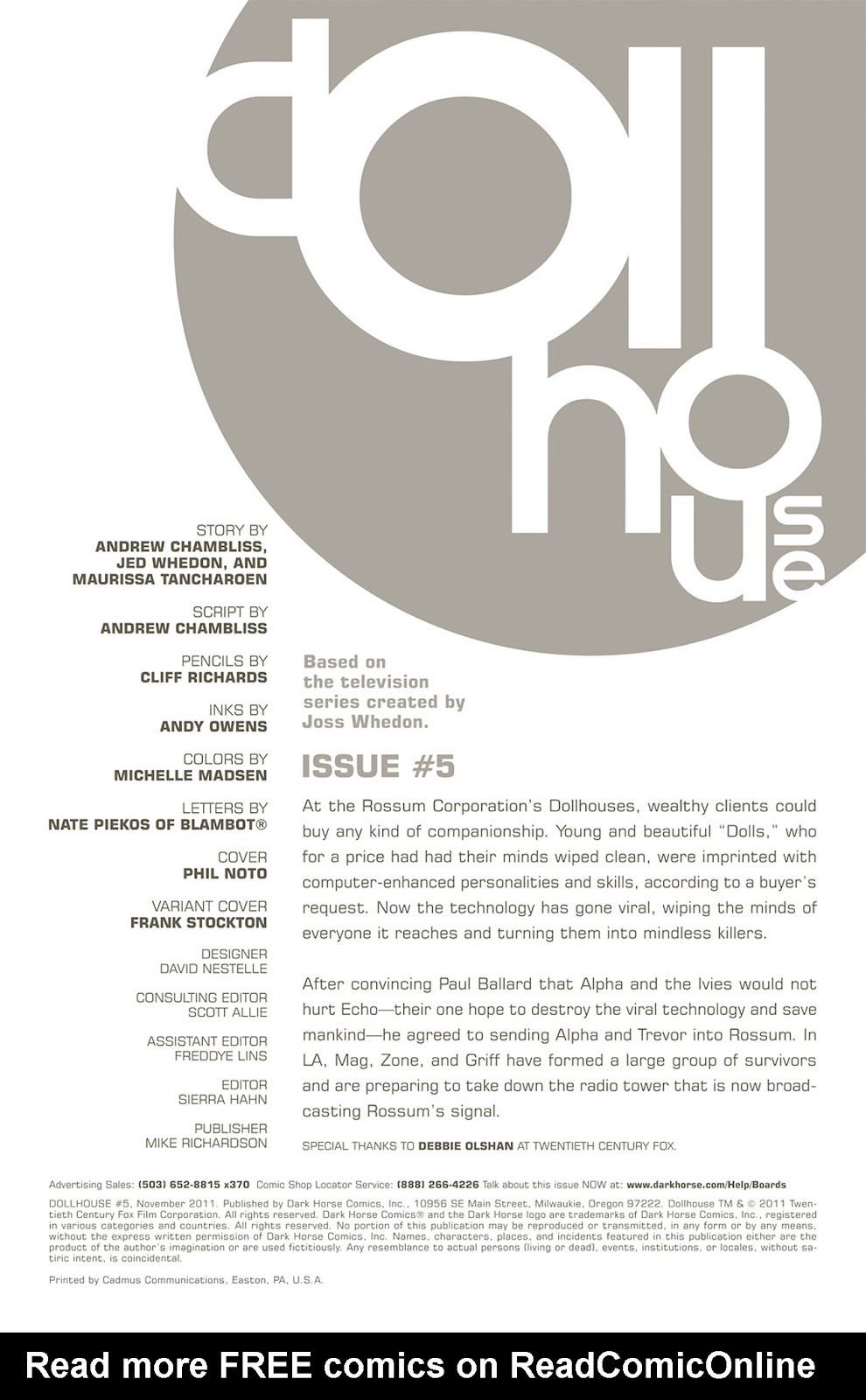 Dollhouse Issue #5 - Page 2