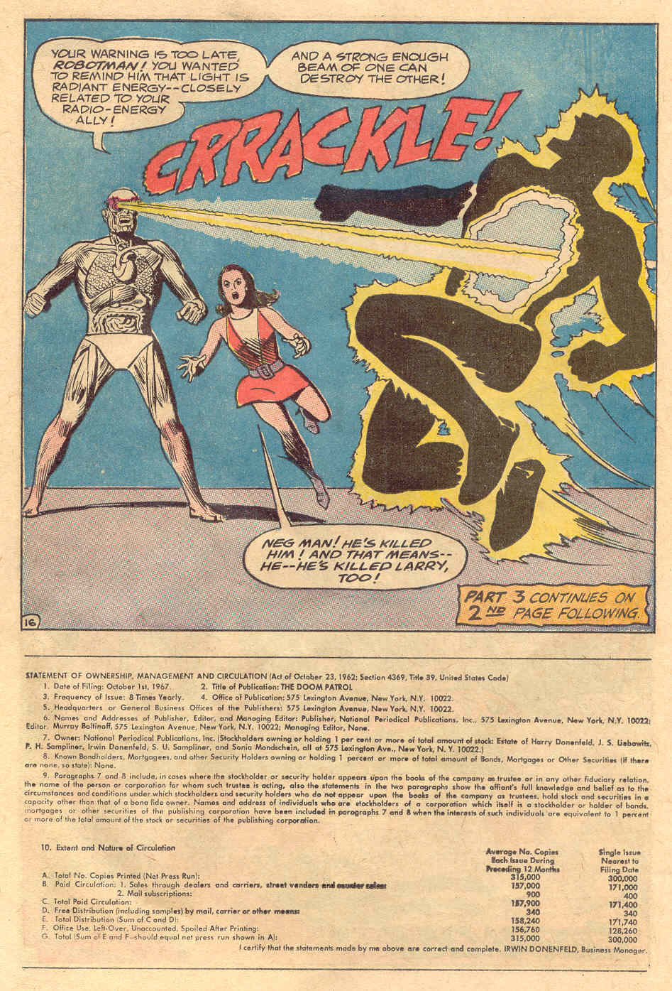 Doom Patrol (1964) Issue #118 - Page 17
