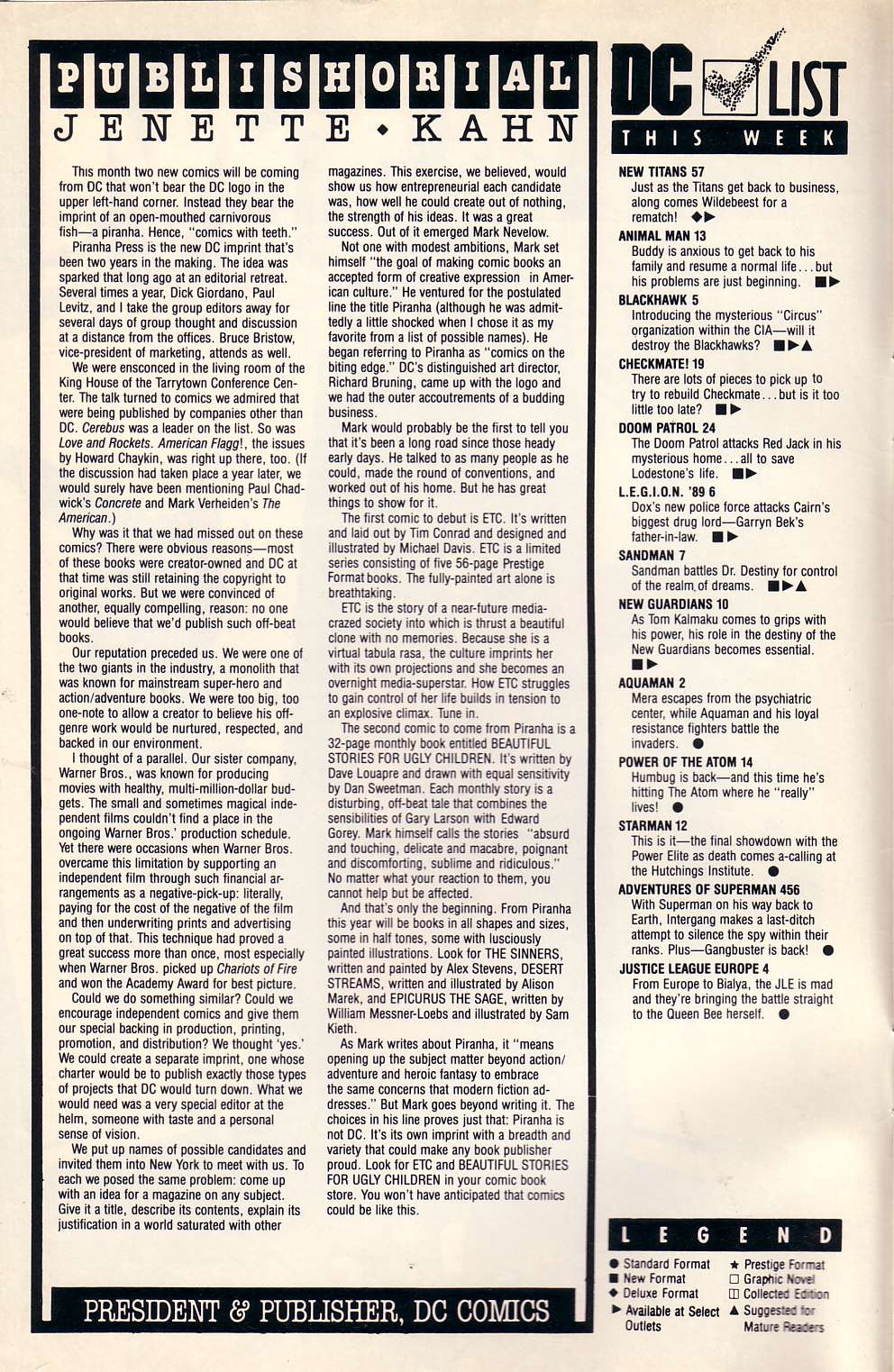 Doom Patrol (1987) Issue #24 - Page 2