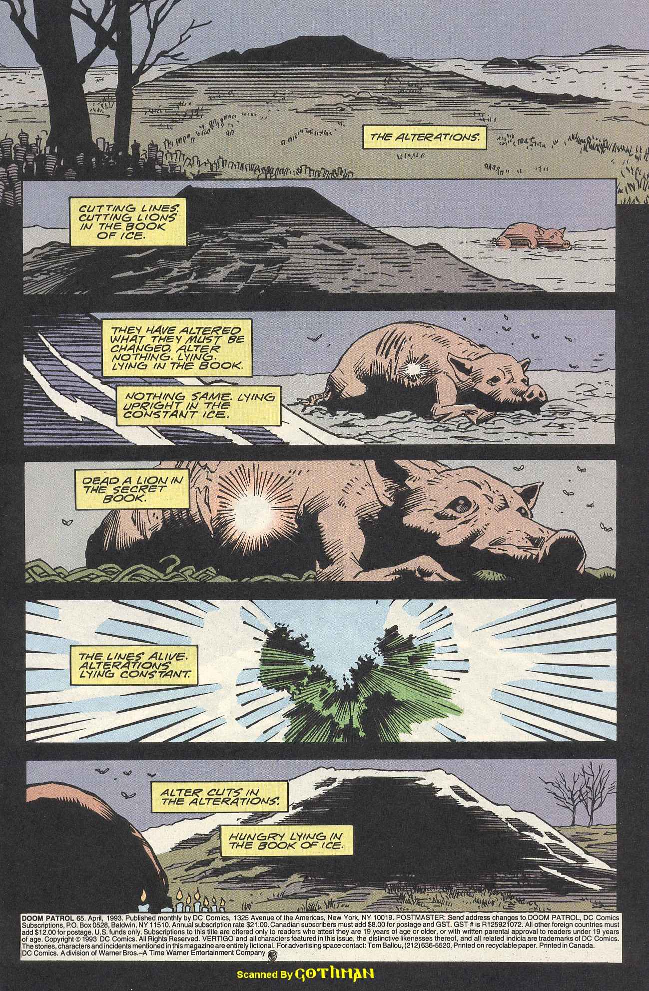 Doom Patrol (1987) Issue #65 - Page 2