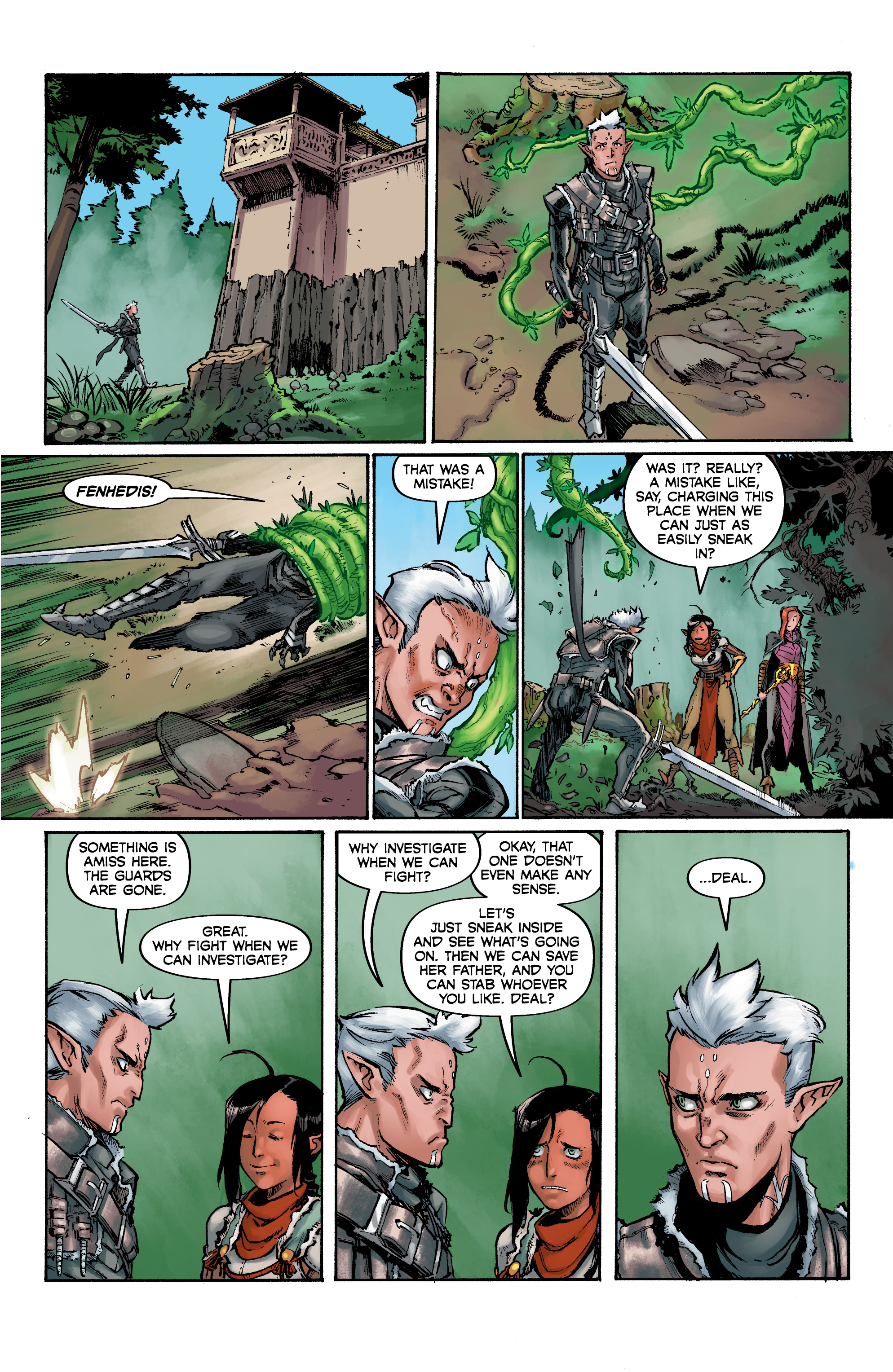 Dragon Age: Blue Wraith Issue #2 - Page 15