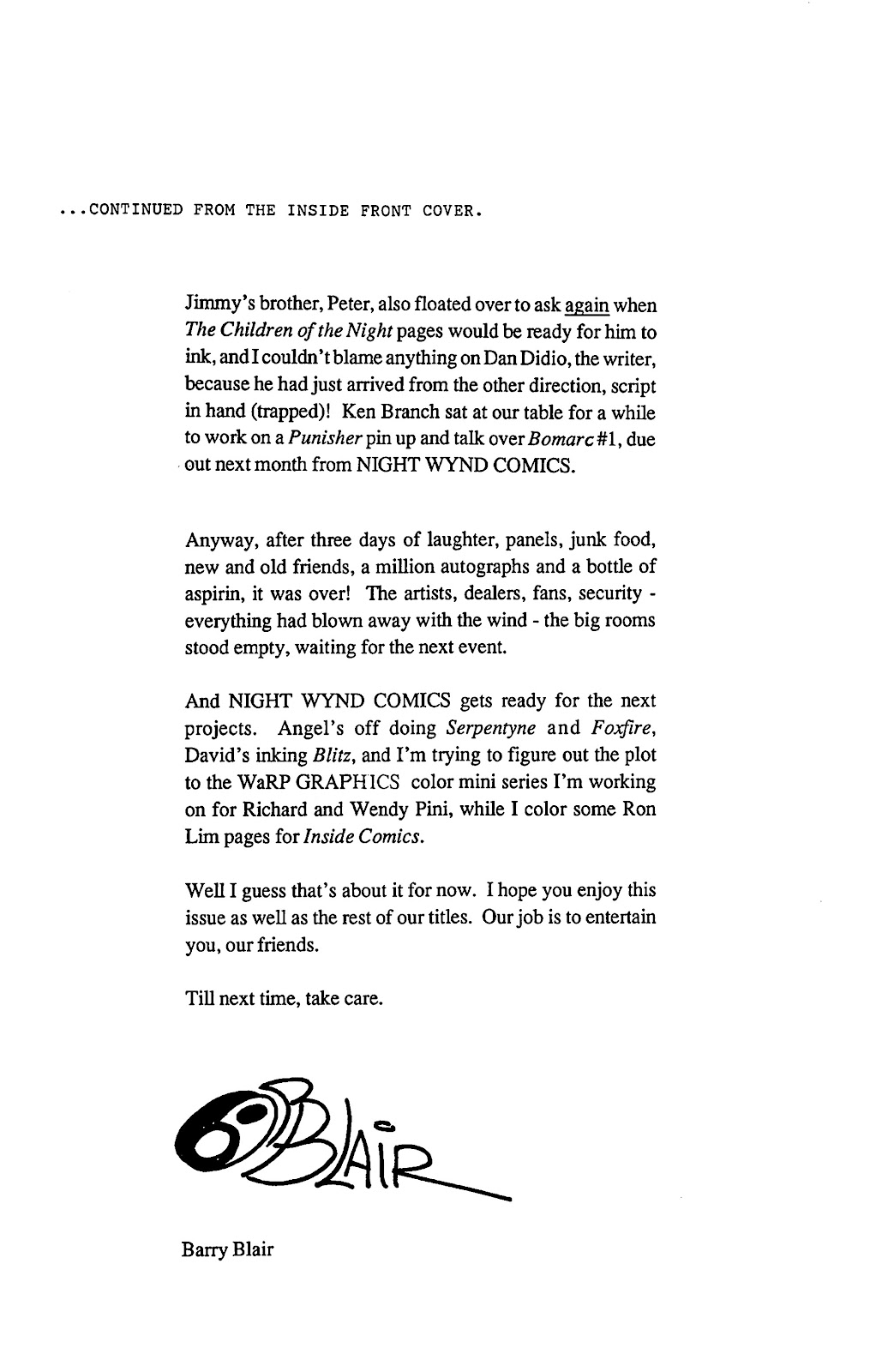 Dragonfire (1992) Issue #1 - Page 27