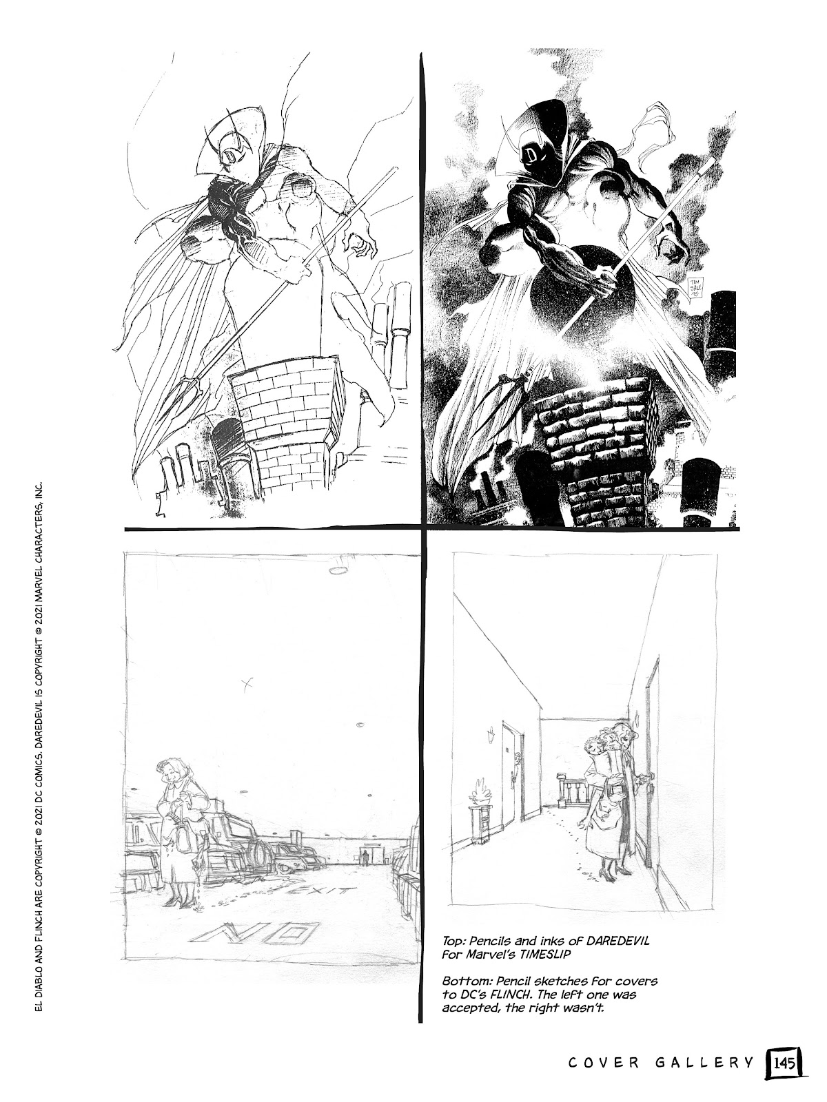 Drawing Heroes in the Backyard: Tim Sale Black and White, Revised and Expanded TPB (Part 2) - Page 34