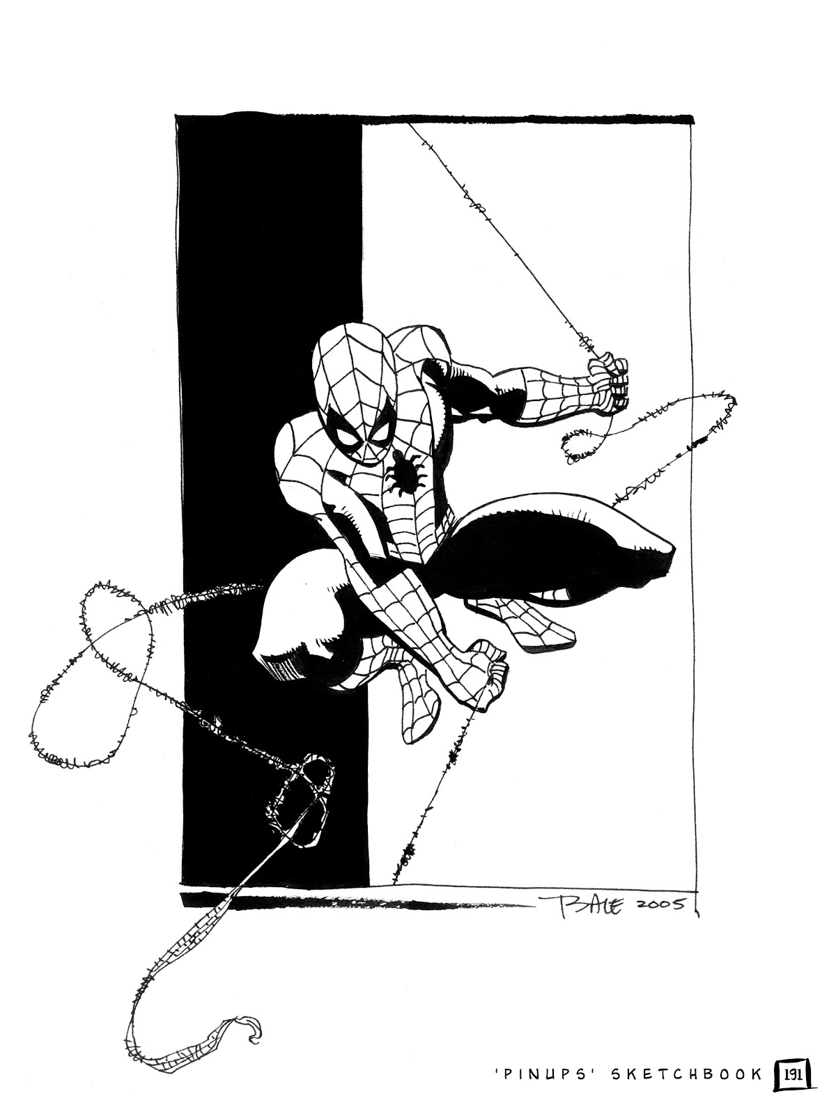 Drawing Heroes in the Backyard: Tim Sale Black and White, Revised and Expanded TPB (Part 2) - Page 80