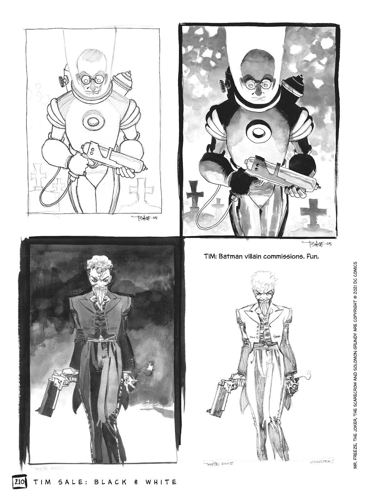 Drawing Heroes in the Backyard: Tim Sale Black and White, Revised and Expanded TPB (Part 2) - Page 98