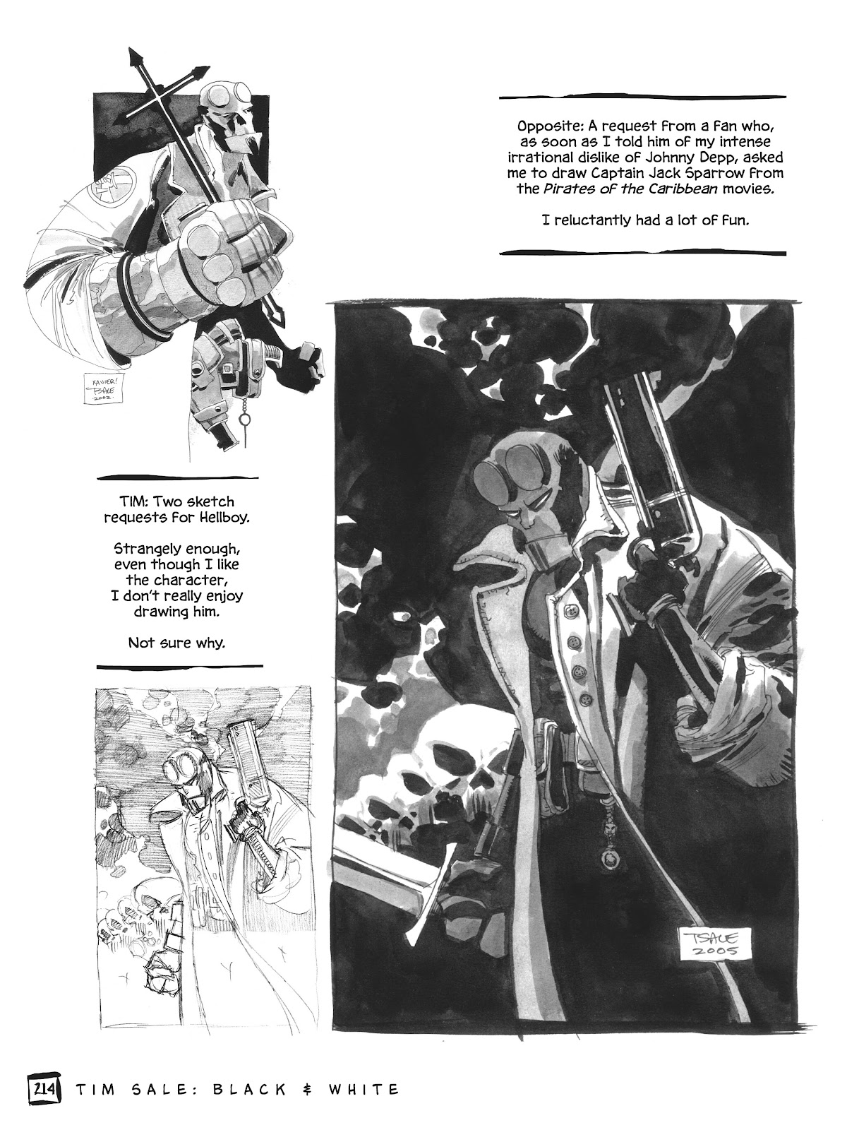 Drawing Heroes in the Backyard: Tim Sale Black and White, Revised and Expanded TPB (Part 3) - Page 2