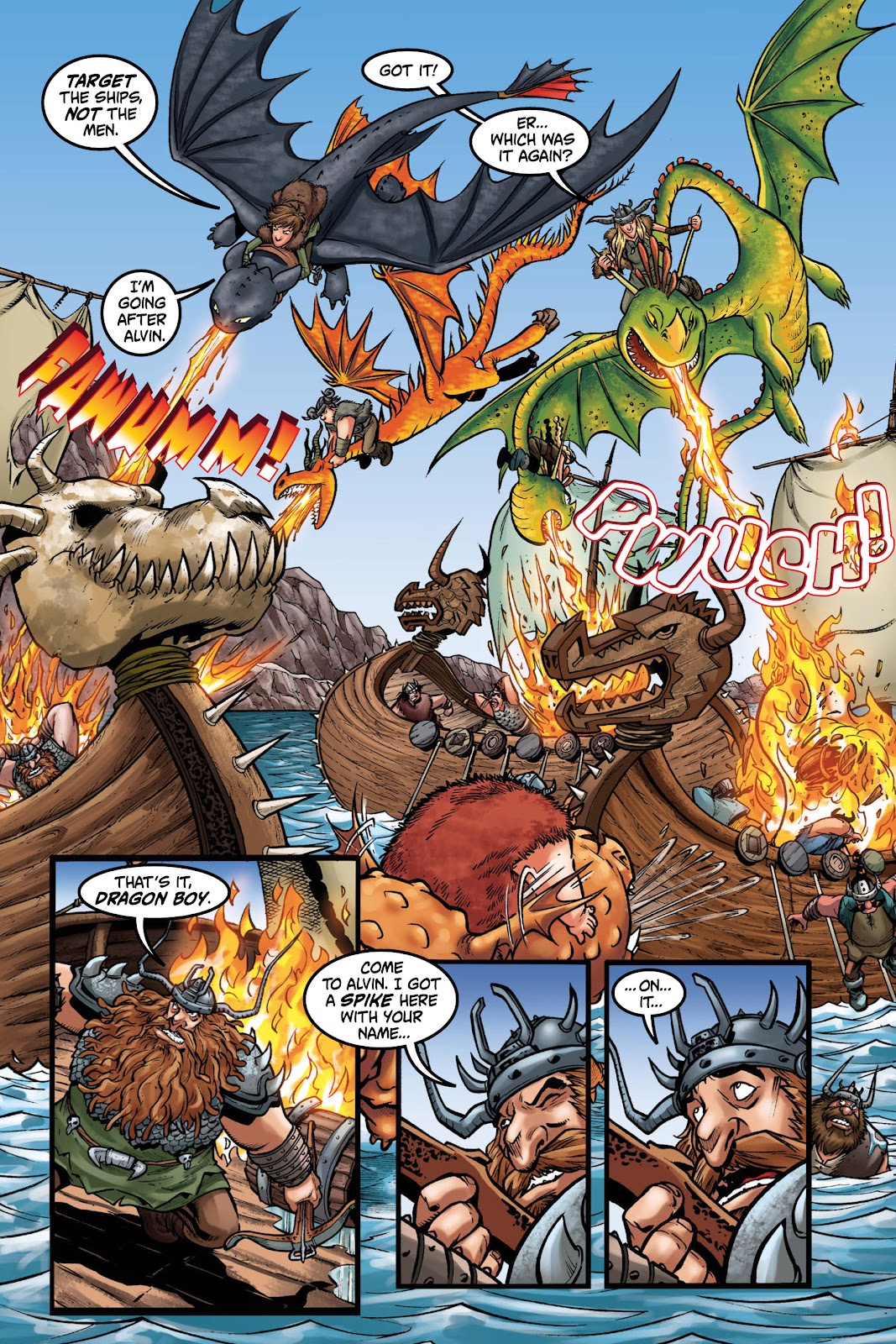 DreamWorks Dragons: Riders of Berk Issue #2 - Page 56