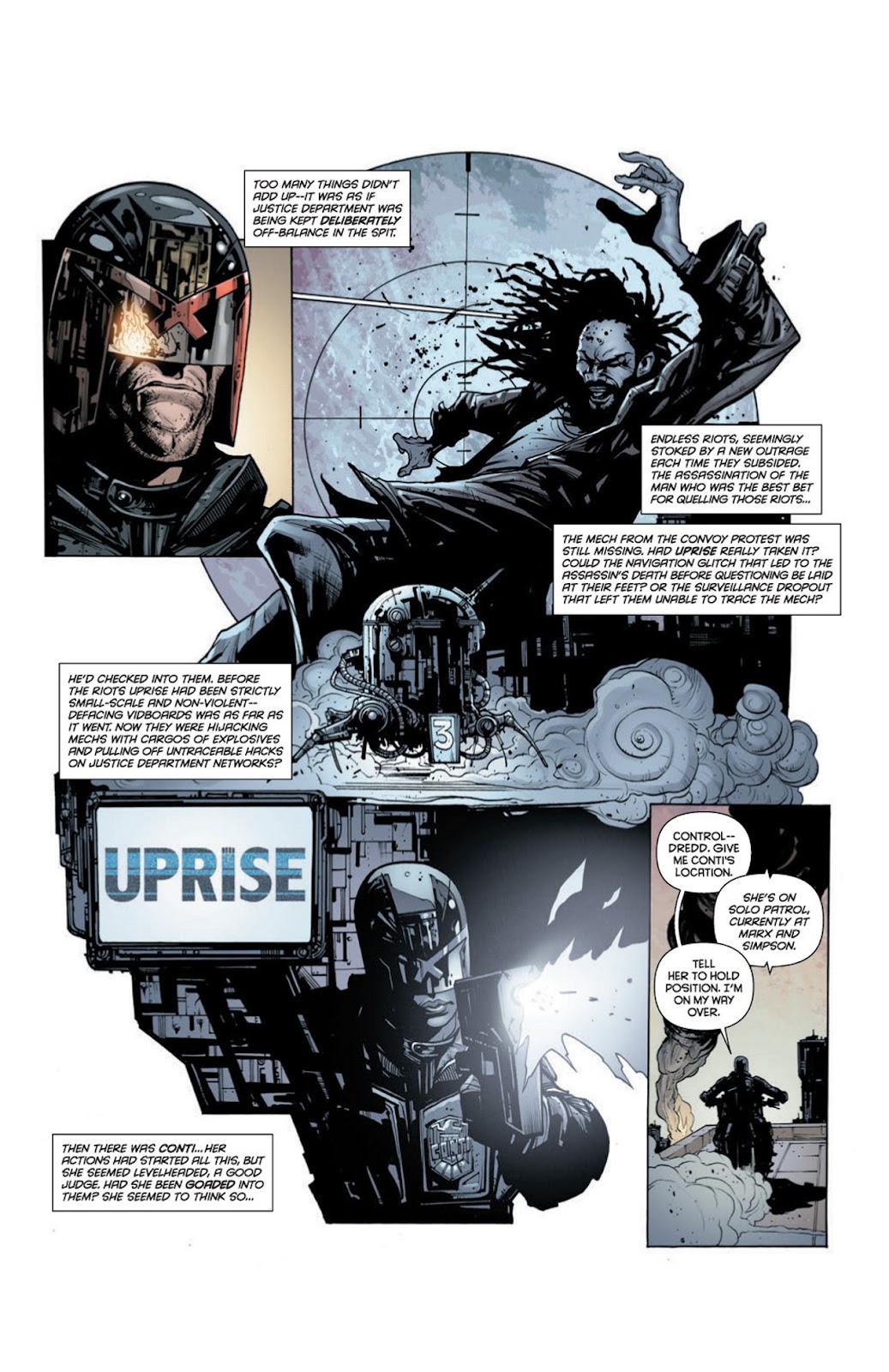 Dredd: Uprise Issue #2 - Page 6