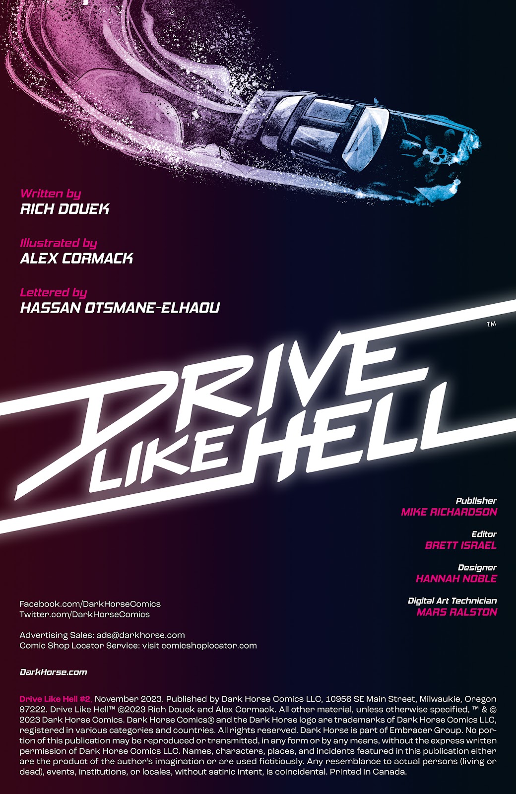 Drive Like Hell Issue #2 - Page 2