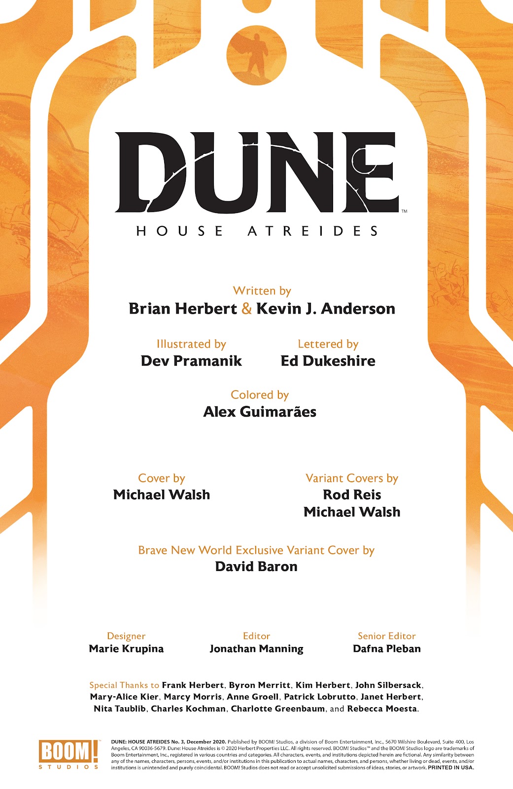 Dune: House Atreides Issue #3 - Page 2