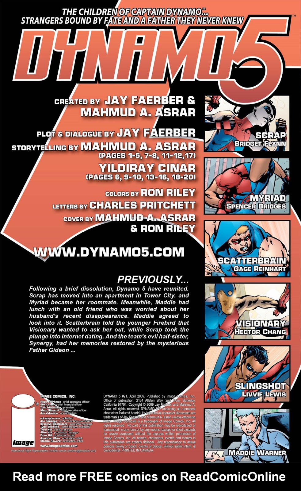 Dynamo 5 Issue #21 - Page 2