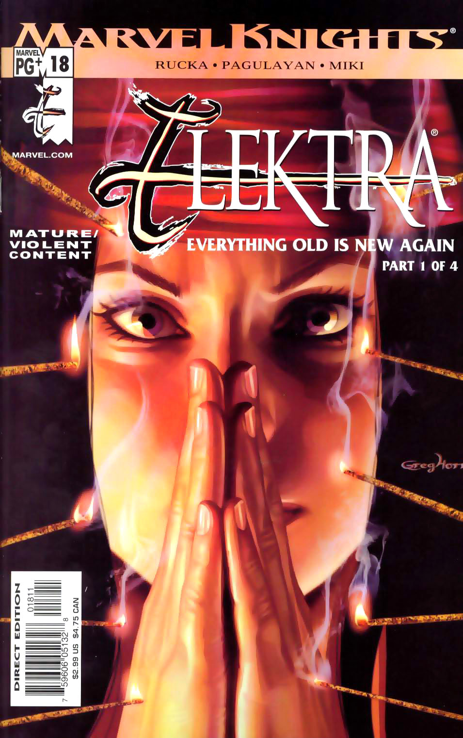 Elektra (2001) Issue #18 - Page 1