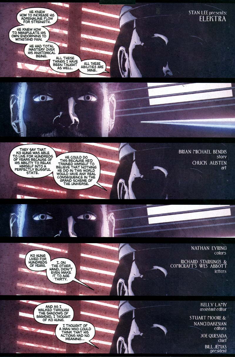 Elektra (2001) Issue #3 - Page 4